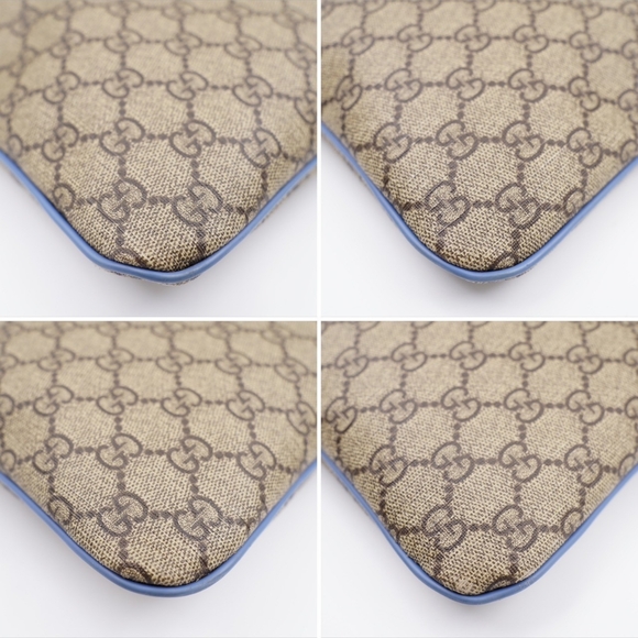 AN34❤️ GUCCI GG Plus Monogram Flat Messenger Bag - Picture 10 of 14